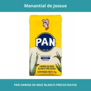 PAN HARINA DE MAIZ BLANCO PRECOCIDA CONT.NETO 1KG