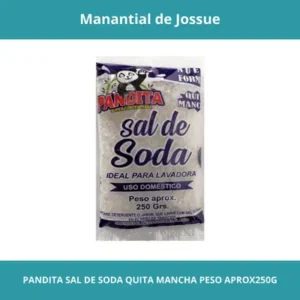 PANDITA SAL DE SODA QUITA MANCHA PESO APROX250G