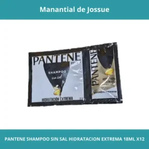 PANTENE SHAMPOO SIN SAL HIDRATACION EXTREMA 18ML X12