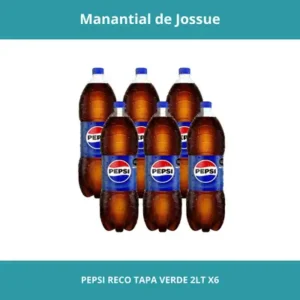 PEPSI RECO TAPA VERDE 2LT X6