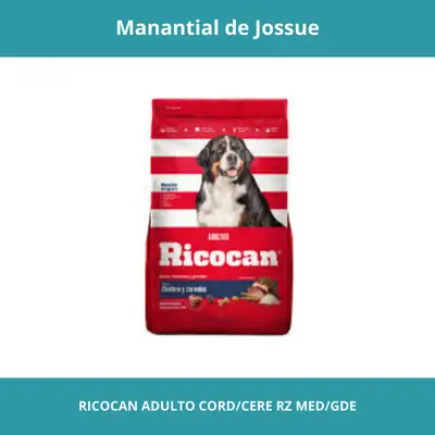 RICOCAN ADULTO CORD/CERE RZ MED/GDE X15KG