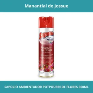 SAPOLIO AMBIENTADOR POTPOURRI DE FLORES CONT.NETO360ML