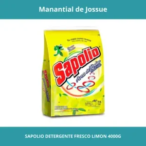 SAPOLIO DETERGENTE FRESCO LIMON CONT. NETO 4000G