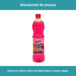 SAPOLIO LIMPIA TODO ANTIBACTERIAL FLORAL CONT.NETO 900ML