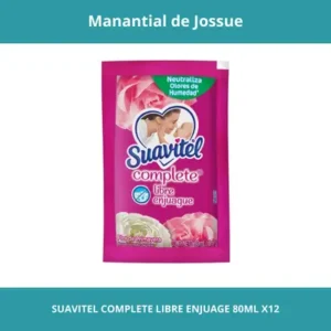 SUAVITEL COMPLETE LIBRE ENJUAGE CONT.NETO 80ML X12
