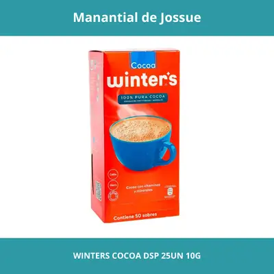 WINTERS COCOA DSP 25UN 10G