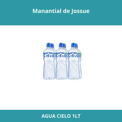 AGUA CIELO 1LT X6