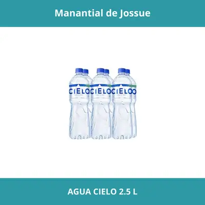 AGUA CIELO 2.5 L