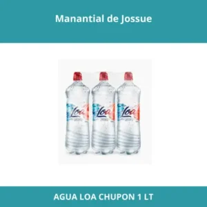 AGUA LOA CHUPON 1 LT X12