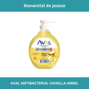 AVAL ANTIBACTERIAL VAINILLA 400ML