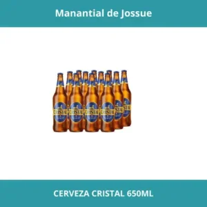 CERVEZA CRISTAL 650ML