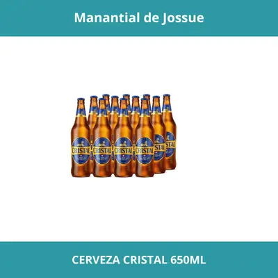 CERVEZA CRISTAL 650ML