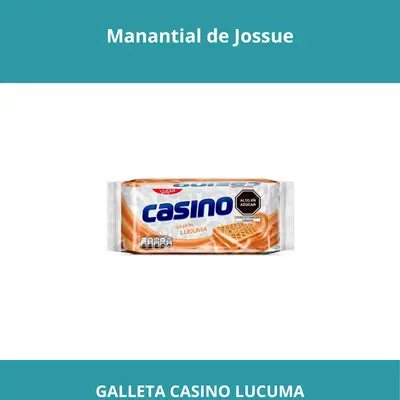 GALLETA CASINO LUCUMA X6