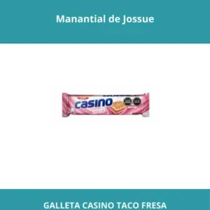 GALLETA CASINO TACO FRESA X6