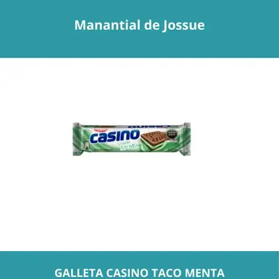 GALLETA CASINO TACO MENTA X6