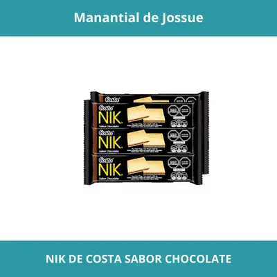 NIK DE COSTA SABOR CHOCOLATE 72G x6