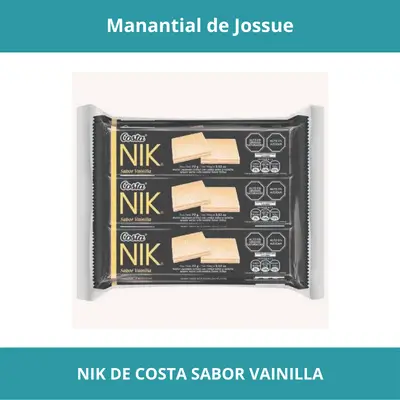 NIK DE COSTA SABOR VAINILLA 72G X6