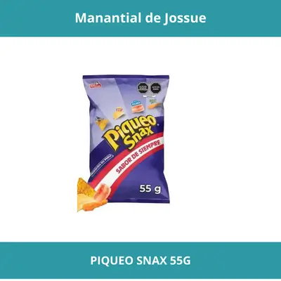 PIQUEO SNAX PESO NETO 55G X10