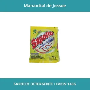 SAPOLIO DETERGENTE LIMON 140G x6