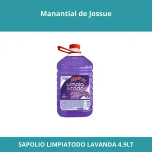 SAPOLIO LIMPIATODO LAVANDA 4.9LT