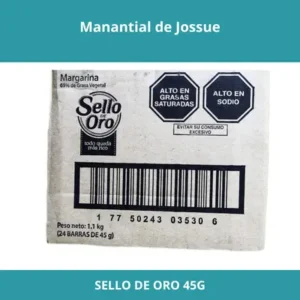 MANTEQUILLA SELLO DE ORO 45G X24
