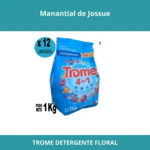 TROME DETERGENTE FLORAL 1KG X12